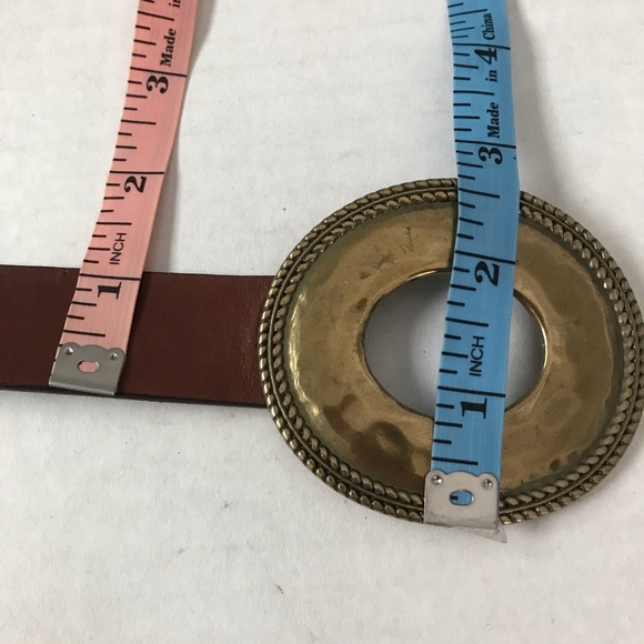 COLDWATER CREEK Belt Brown Leather Adjustable - Picture 8 of 16